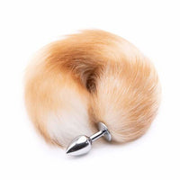 Orange Metal Cat Tail 16"