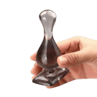 Transparent Silicone Black Plug Set (4 Piece)