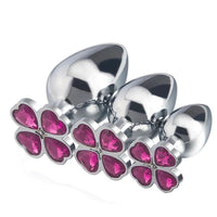 Four Heart Clover Princess Butt Plug