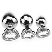 Candy Jeweled Butt Plug Set (3 Piece)