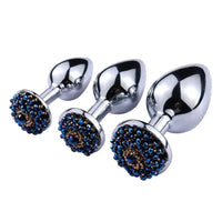 Rhinestone Plug Set (3 Piece)