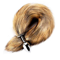 Brown Wolf Tail 16"