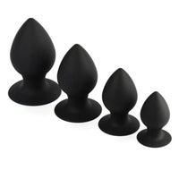 Sleek Black Silicone Plug