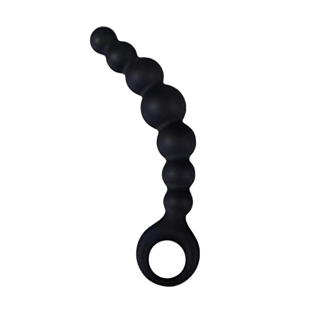 Curved Anal Toy String Plugs