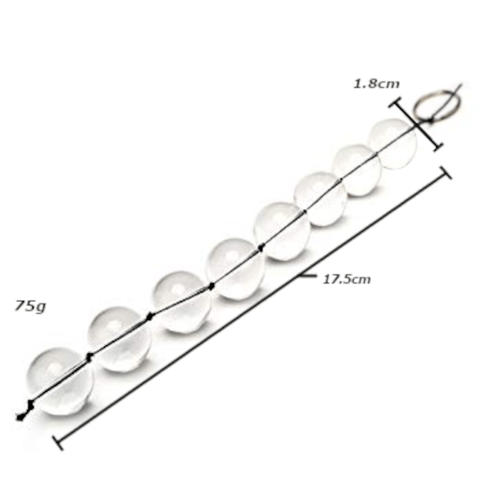 Glass Anal String Bead
