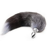 Metal Wolf Tail Butt Plug 18"