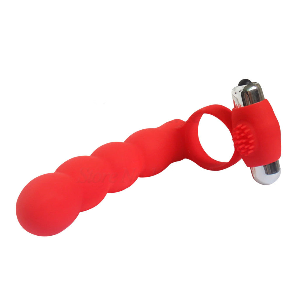 Double Penetration Anal Vibrating Plug
