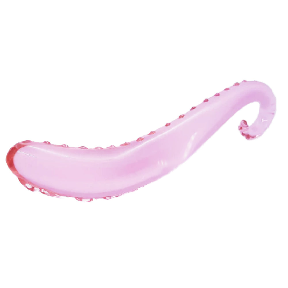 Elegant Anal Pink Glass Tentacle Dildo