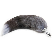 Grey Fox Metal Tail 18"