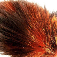 Black & Orange Cat Tail Plug 16"