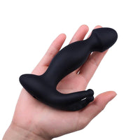 Waterproof Vibrating Silicone Prostate Plug