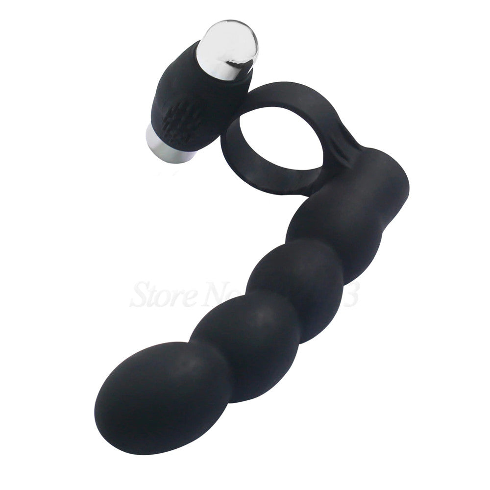 Double Penetration Anal Vibrating Plug