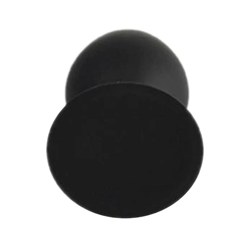 Sleek Black Silicone Anal Toy Plug