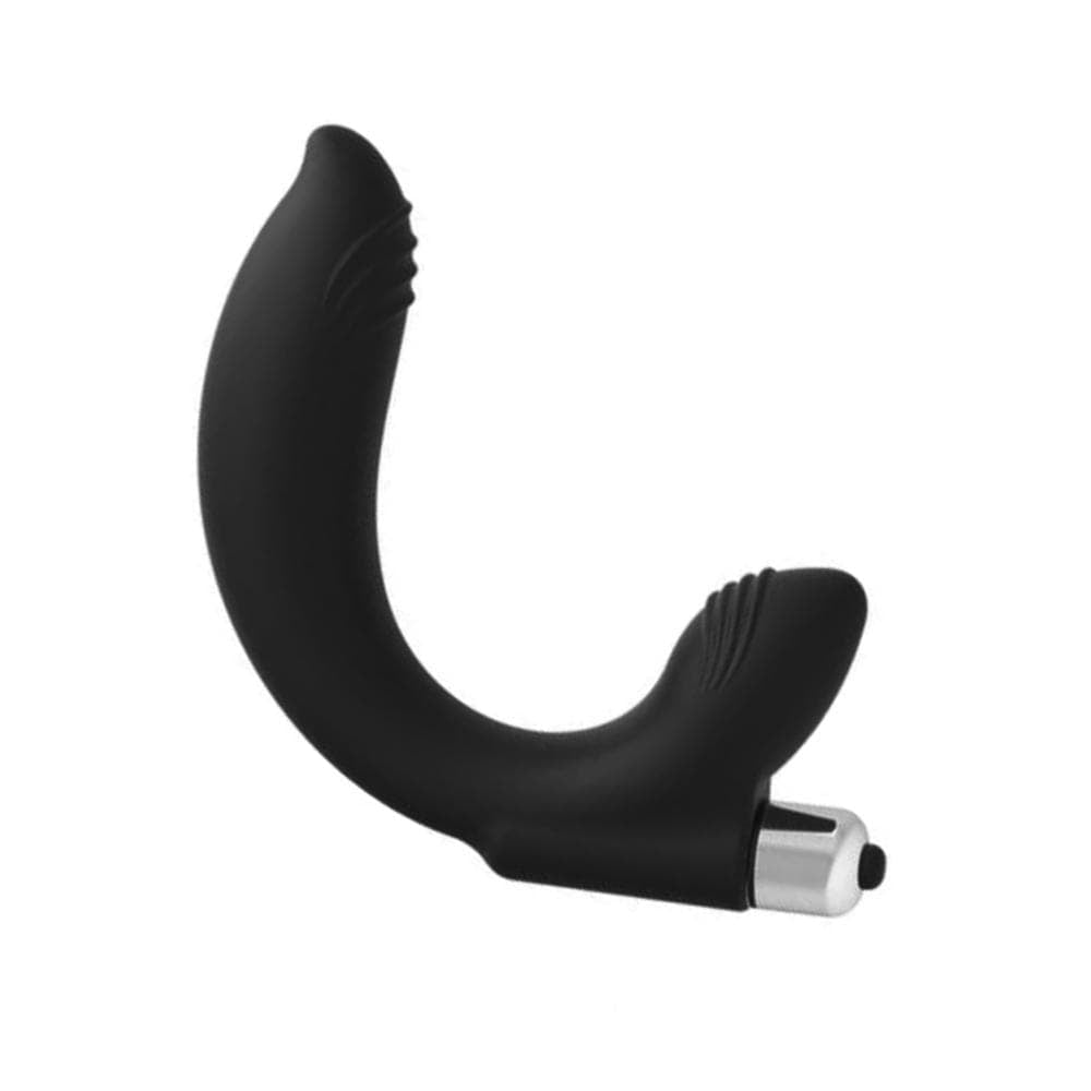 Curved Anal Vibrating P-Spot Massager