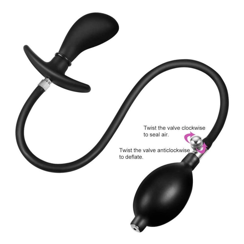 Anchor Inflatable Anal Toy Pump Up Plug Love Plugs UK Anchor Inflatable Anal Toy Pump Up Plug Love Plugs UK