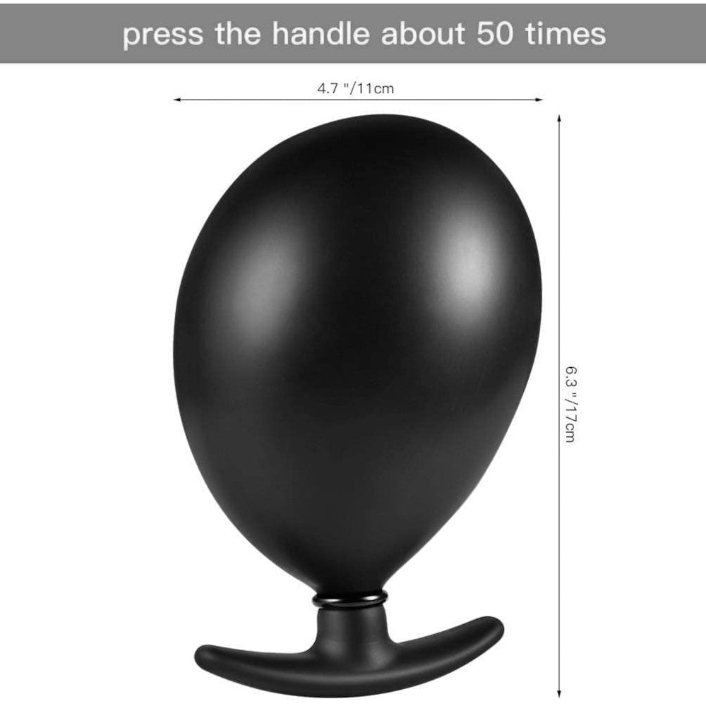 Anchor Inflatable Anal Toy Pump Up Plug