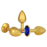 Small Golden Jeweled Plug