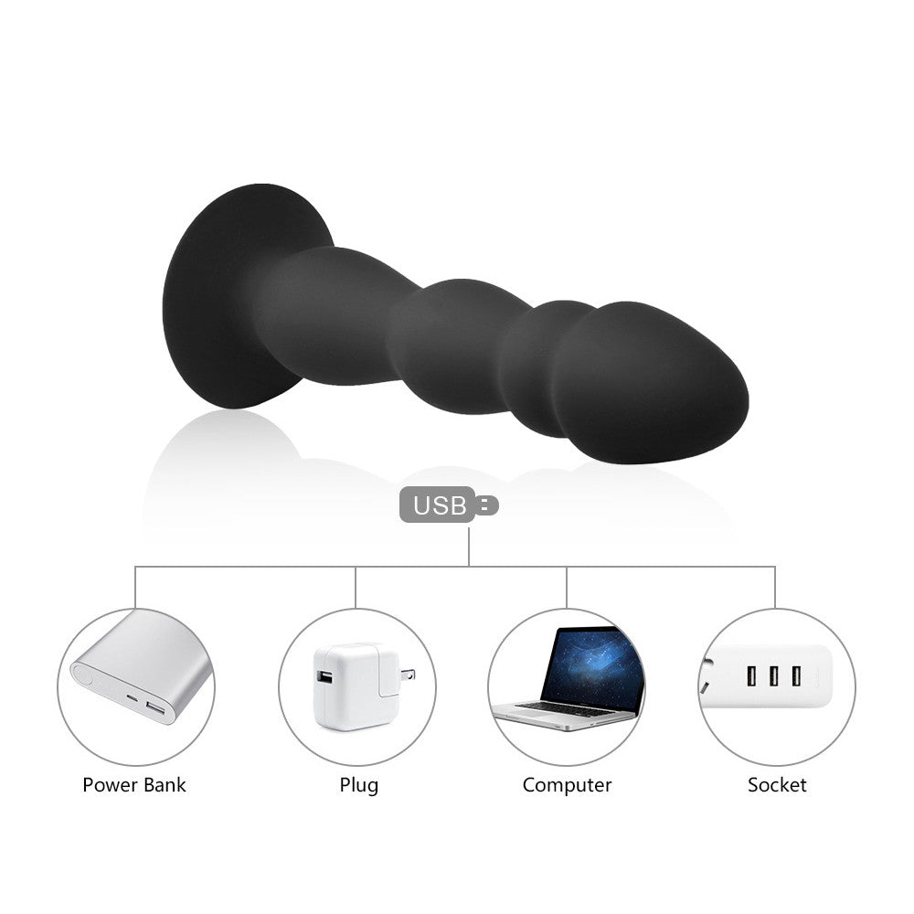 Small Ridged Anal Vibrator