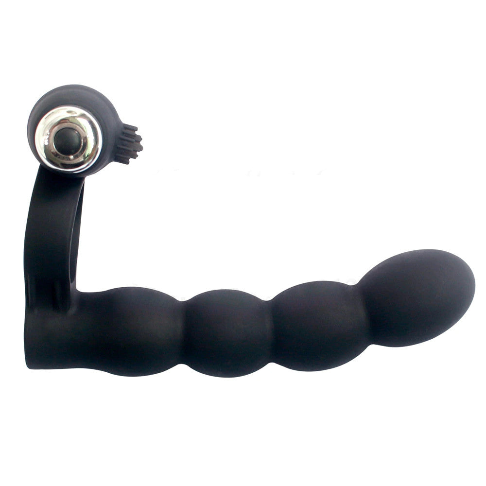 Double Penetration Anal Vibrating Plug