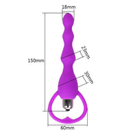 Beaded Vibrating Plug