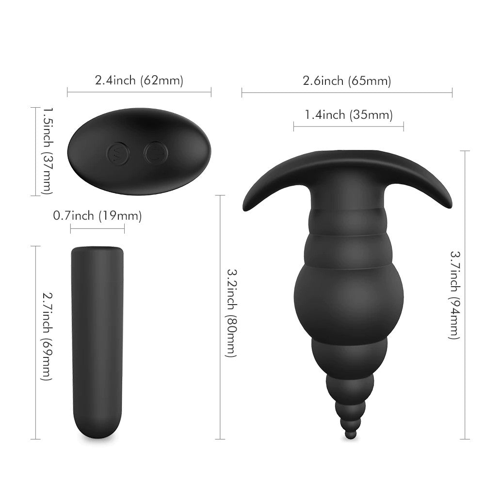 Big Anal Vibrating Plug