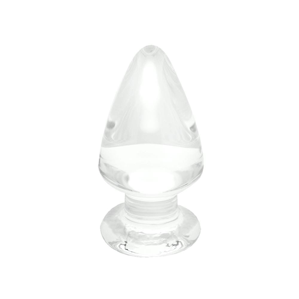 Extreme Big Glass Anal Toy Plug