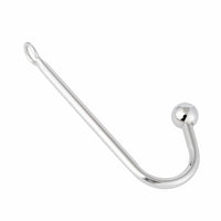 Smooth Metal Anal Hook