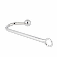 Single Ball Stainless Steel Anal Hook