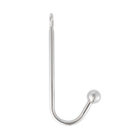 Single Ball Stainless Steel Anal Hook