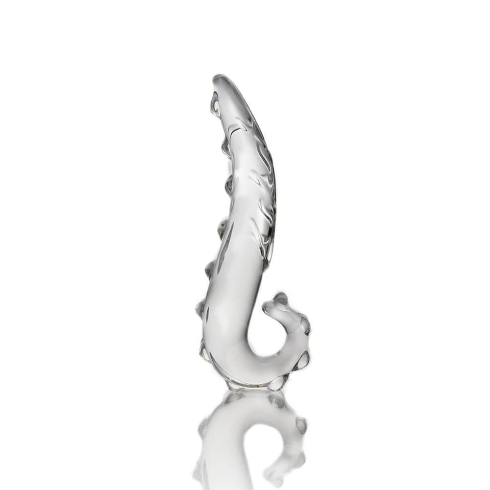 Kinky Anal Transparent Tentacle Dildo Glass Wand