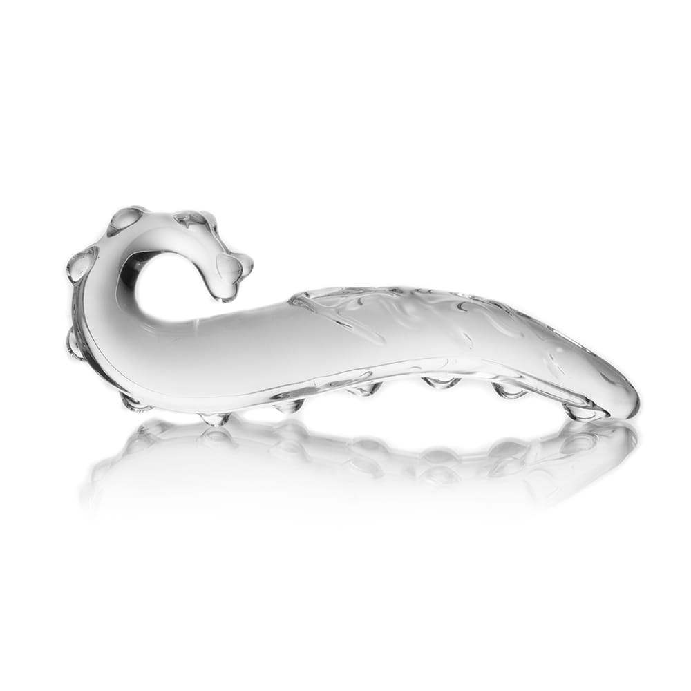 Kinky Anal Transparent Tentacle Dildo Glass Wand