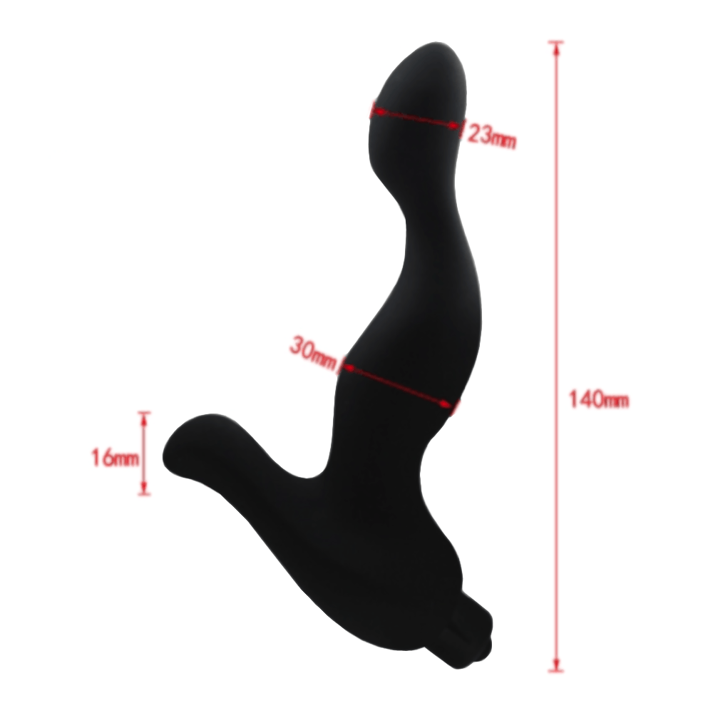 Flexible Sex Toy Anal Vibrating Prostate Massager