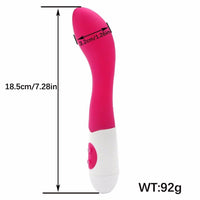 2 Pcs/Set 30-Function Vibrator with Big Silicone Plug