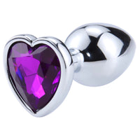 Steel Princess Heart Plug