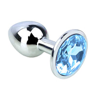 Steel Tear-Drop Jeweled Plug Set (3 Piece)