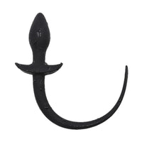 Curved Dog Anal Tail, 7"