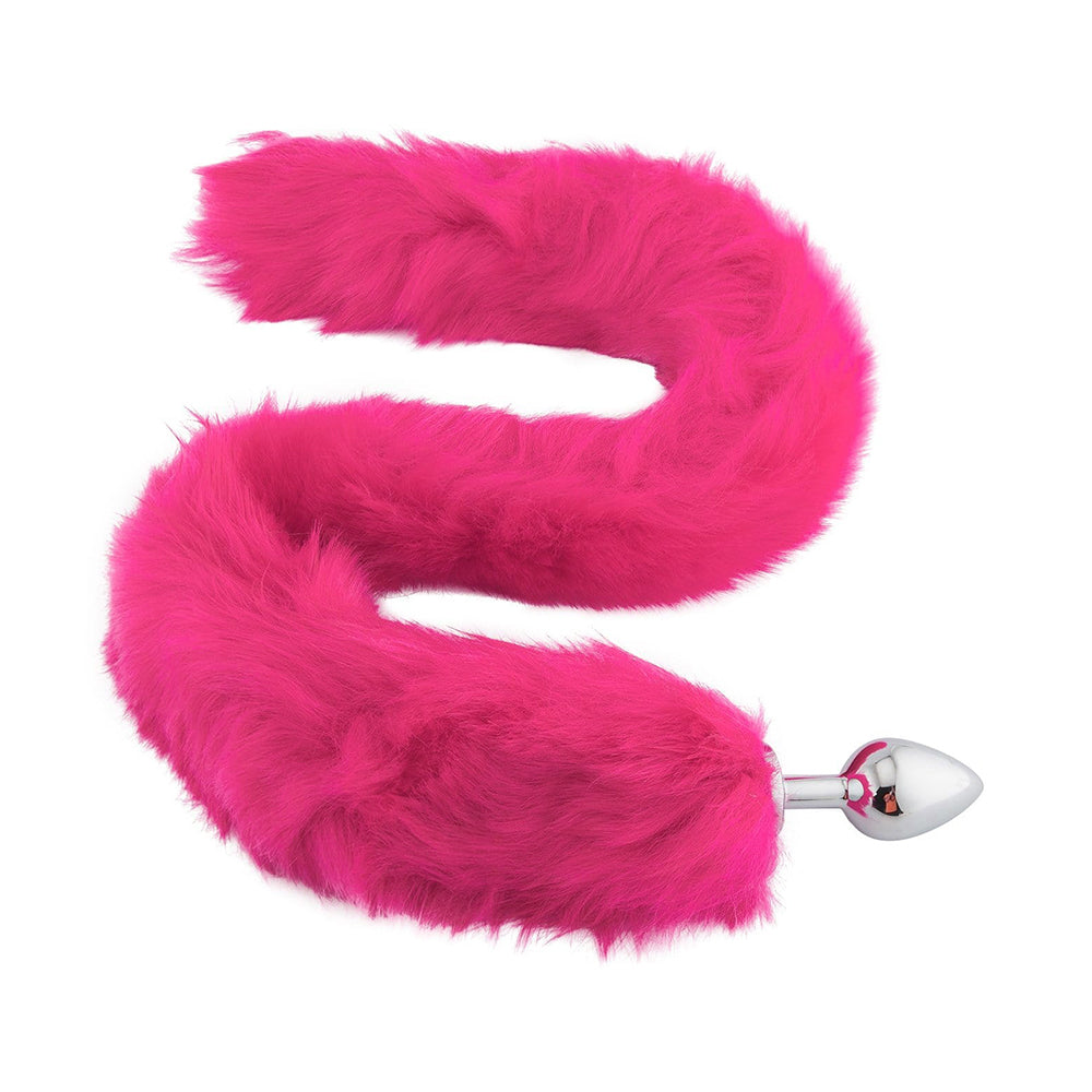 Pink Fox Metal Tail, 32"