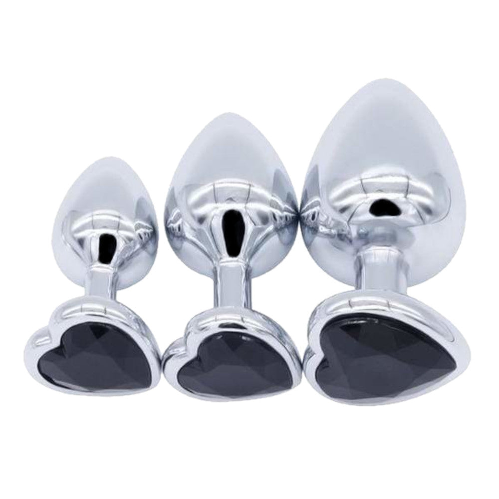 Heart Plug Set (3 Piece)