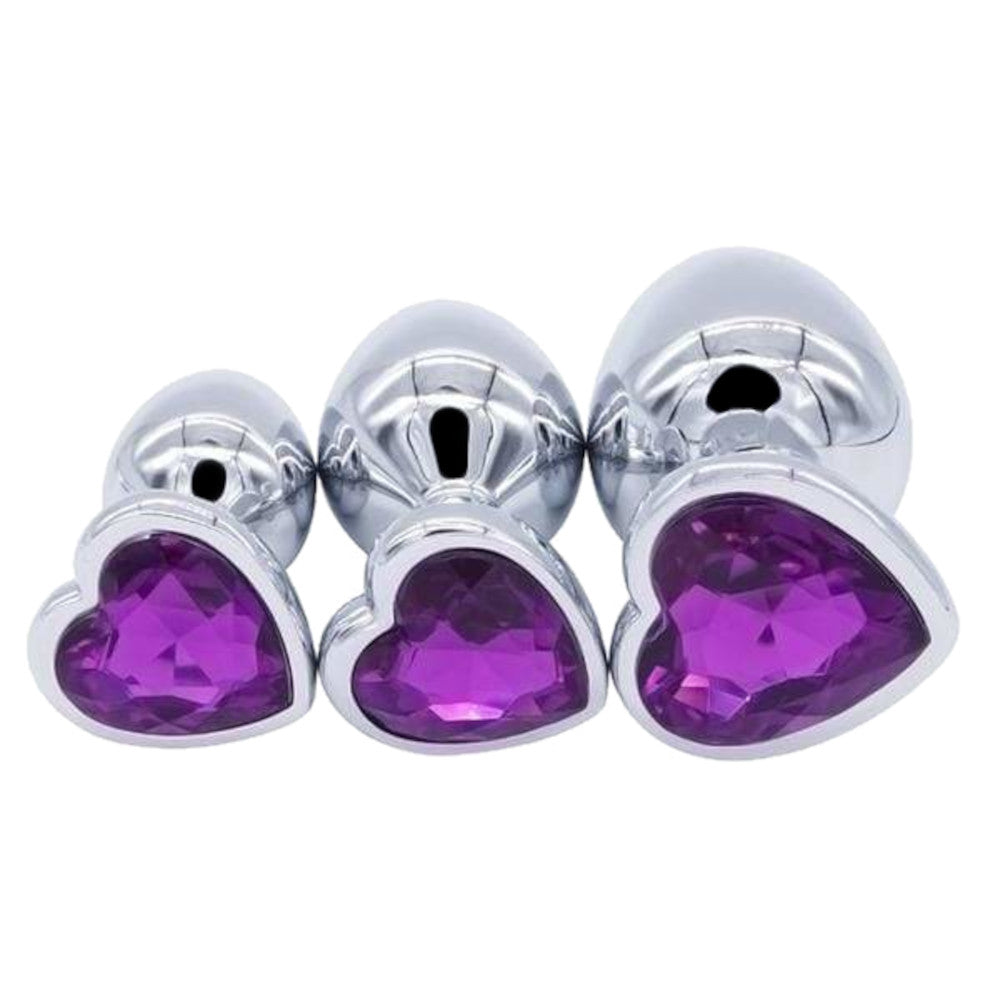 Keys To Princess's Heart Plug Set (3 Piece)