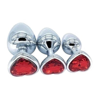 Keys To Princess's Heart Plug Set (3 Piece)