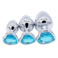 Keys To Princess's Heart Plug Set (3 Piece)