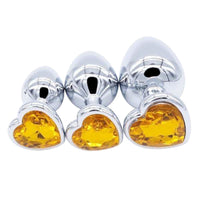 Keys To Princess's Heart Plug Set (3 Piece)