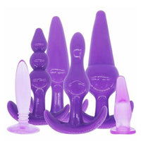 Graduated Jelly Silicone Plug Set (6 Piece)