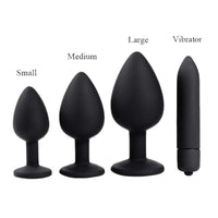 Smooth Silicone Plug Set (3 Piece)