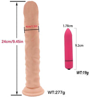 Flexible Realistic Anal Suction Cup Dildo