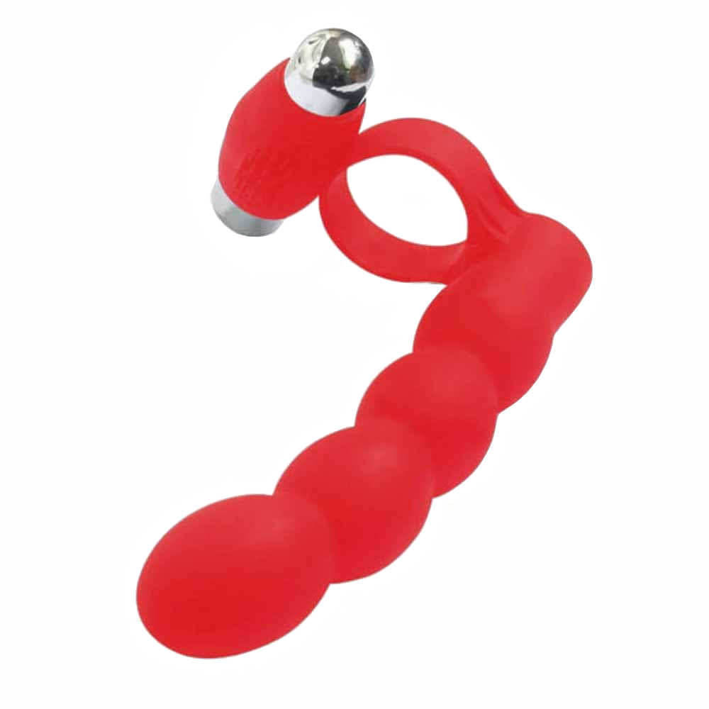 Double Penetration Anal Vibrating Plug