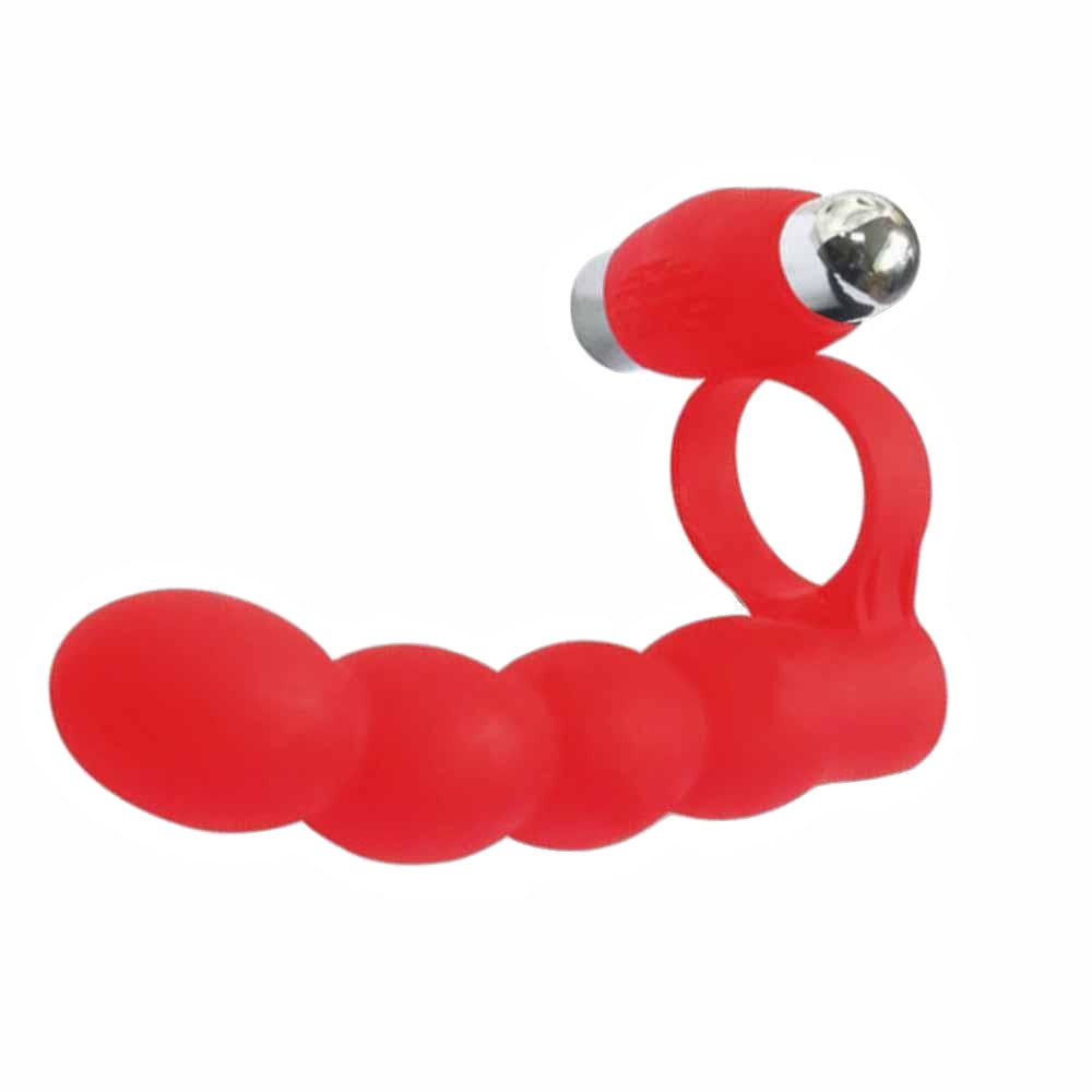 Double Penetration Anal Vibrating Plug