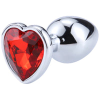 Steel Princess Heart Plug