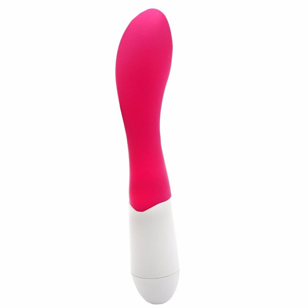 Pink Vibrating Anal Dildo