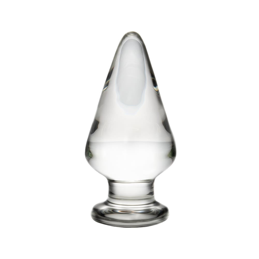 Large Plug Shaped Glass